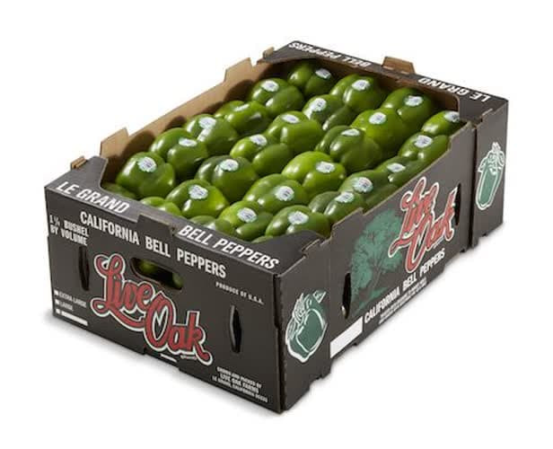 جعبه لمینیتی فلفل دلمه کارتن فلفل دلمه